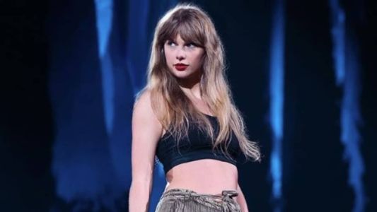 Taylor Swift durante ensaios para a turnê 'The Eras'