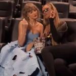Beyoncé e Taylor Swift se unem em pré-estreia de filme