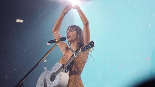 Taylor Swift já se apresentou de baixo de chuva na 'The Eras Tour'