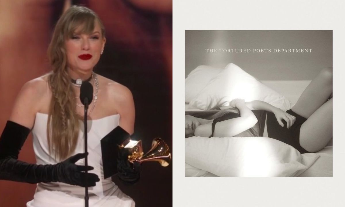 Taylor Swift anuncia novo álbum, 'Tortured Poets Department', para abril