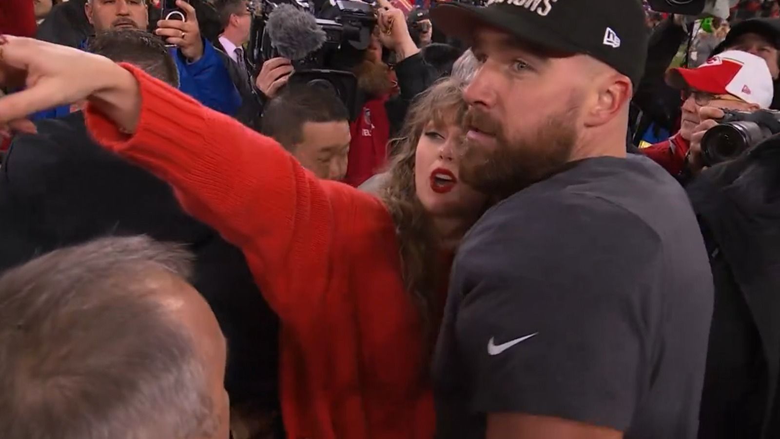 Apostas criam cenários inusitados com Travis Kelce e Taylor Swift no Super Bowl