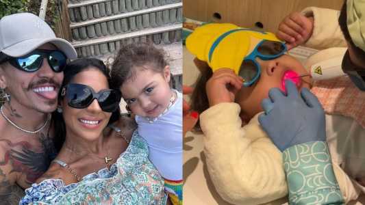 Pietra é a filha única de Biel e Tays Reis