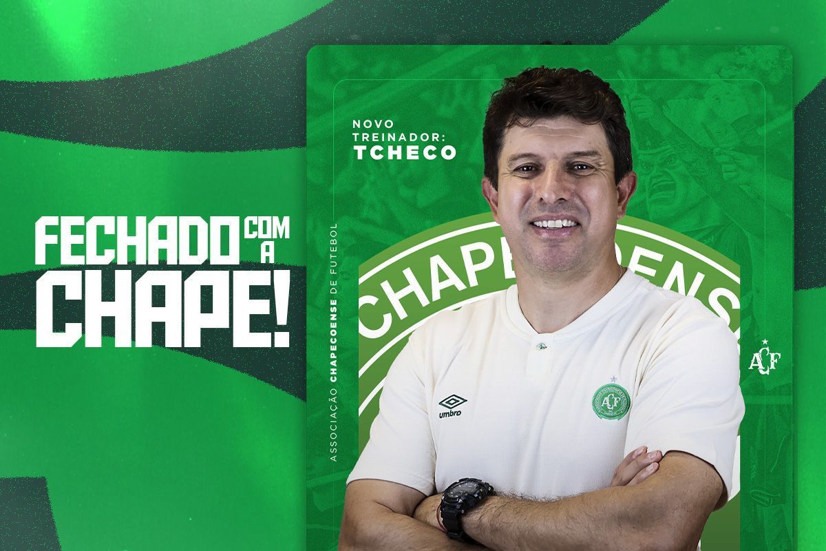 Chapecoense anuncia Tcheco, ídolo do Grêmio, como novo treinador