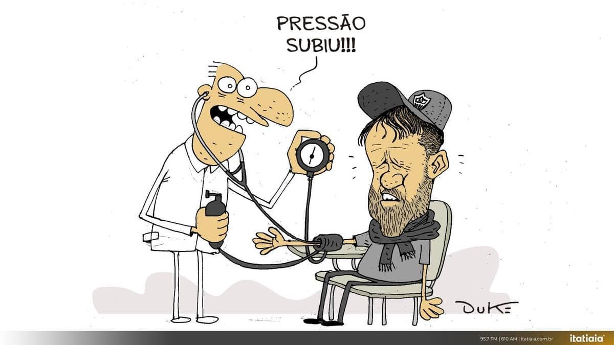 Charge do Duke: pressão da torcida do Atlético sobre Eduardo Coudet