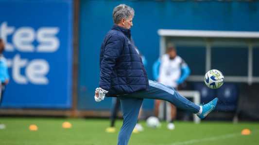 Técnico Renato Portaluppi tem duas dúvidas na escalação