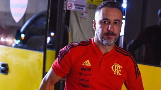 Técnico Vitor Pereira avaliou derrota do Flamengo para o Palmeiras