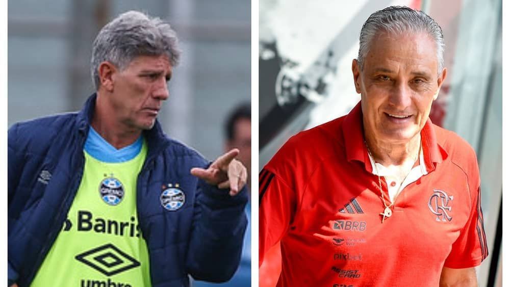 Grêmio x Flamengo: prováveis escalações para o Brasileirão