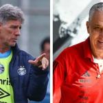 Grêmio x Flamengo: prováveis escalações para o Brasileirão