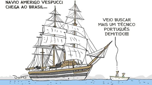 Técnicos portugueses de saída do Brasil