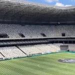 Atlético x Cruzeiro: como é a visão dos visitantes na Arena MRV com a tela de proteção