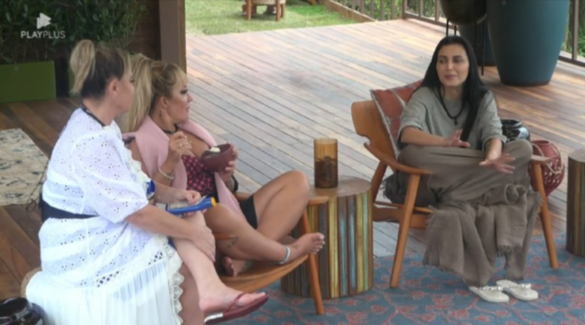 A Fazenda: Fernanda explica para Flor como ganhou fama de ‘amante de Neymar’