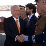 Em Ouro Preto, Temer chama Zema de ‘paladino da administração correta’ 