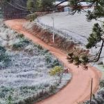 Monte Verde (MG) registra 2ª menor temperatura do Brasil e frio ‘congela’ paisagens