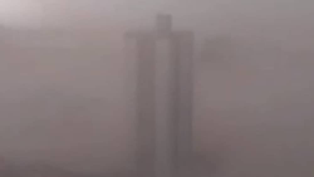Vídeo mostra tempestade de areia atingindo Manaus