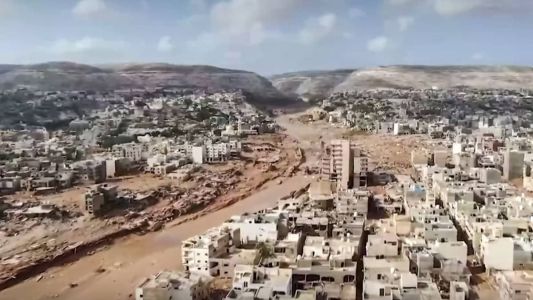 Tempestade Daniel causou grande estrago na Líbia