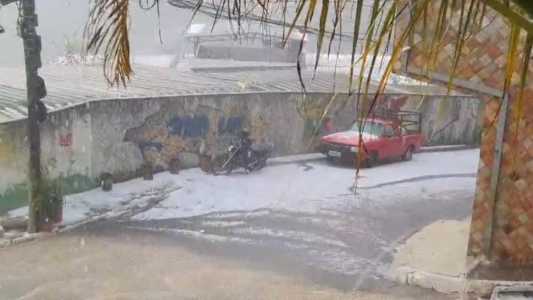Mais de 430 cidades mineiras, incluindo Belo Horizonte, podem enfrentar tempestade com granizo até quarta-feira (24)