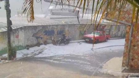 Mais de 430 cidades mineiras, incluindo Belo Horizonte, podem enfrentar tempestade com granizo até quarta-feira (24)