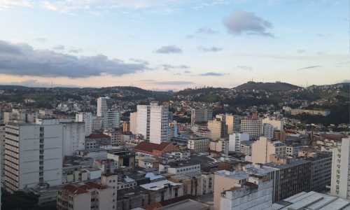 Tempo frio temperatura amena outono Juiz de Fora