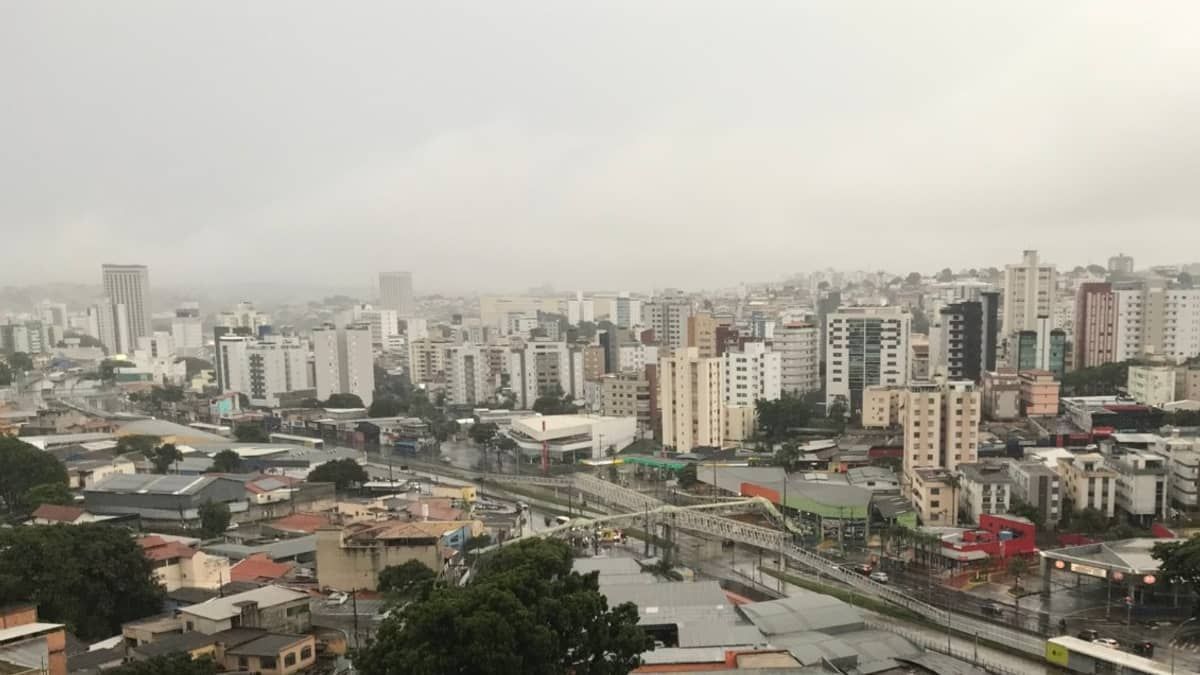 Belo Horizonte terá fim de semana com chuva; veja como fica a previsão 