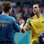Com 'raiva' após semifinal, Calderano projeta disputa pelo bronze no tênis de mesa