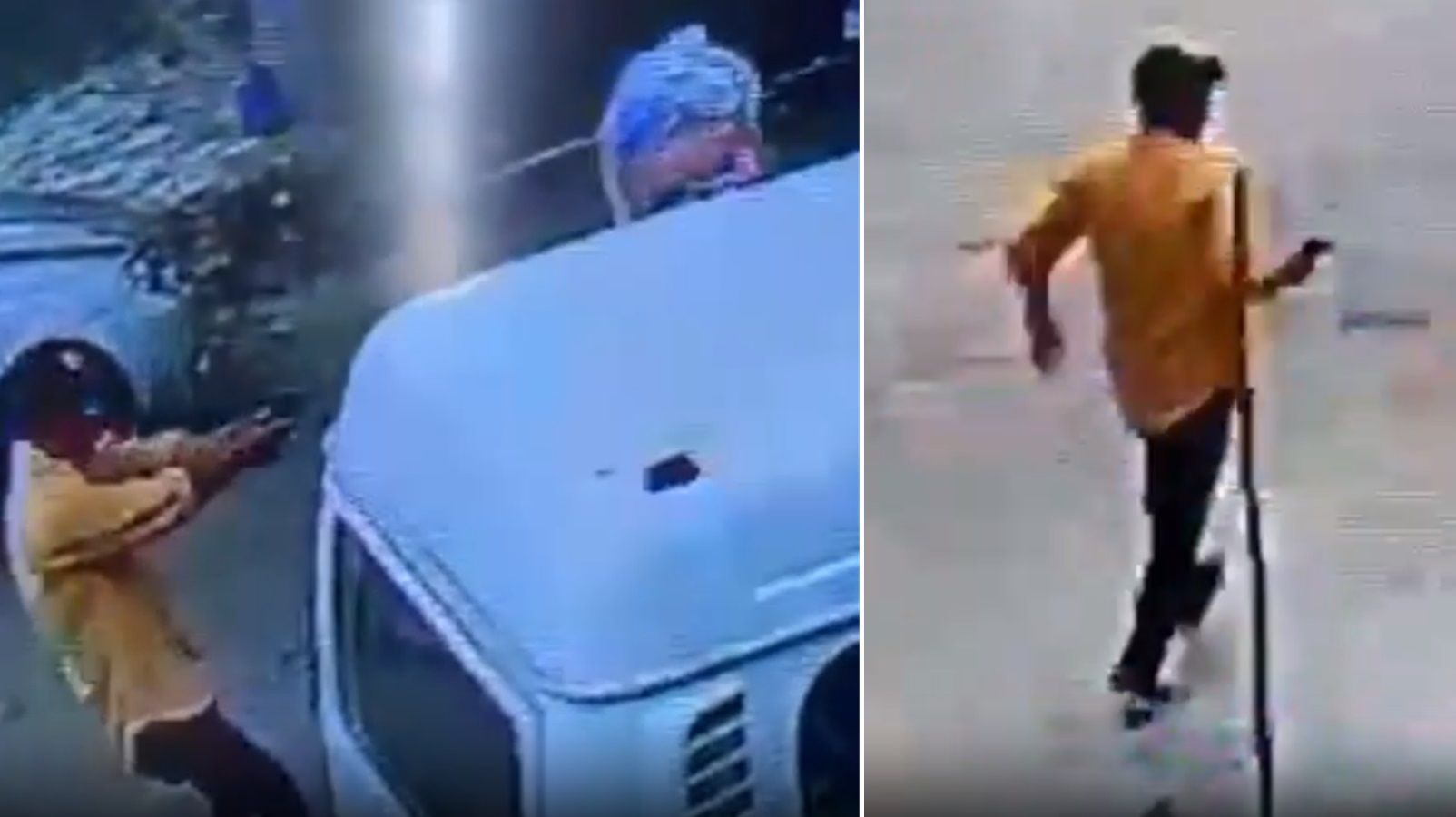 Vídeo: suspeito de matar jovem em 2023 é baleado pelas costas no interior de MG