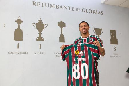 David Terans vai vestir a camisa 80 no Fluminense