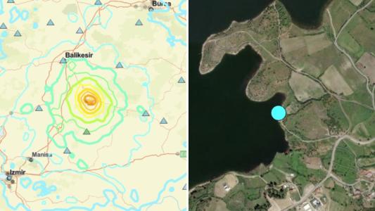 Terremoto de magnitude 6,1 foi registrado nesta segunda-feira (27) na Turquia