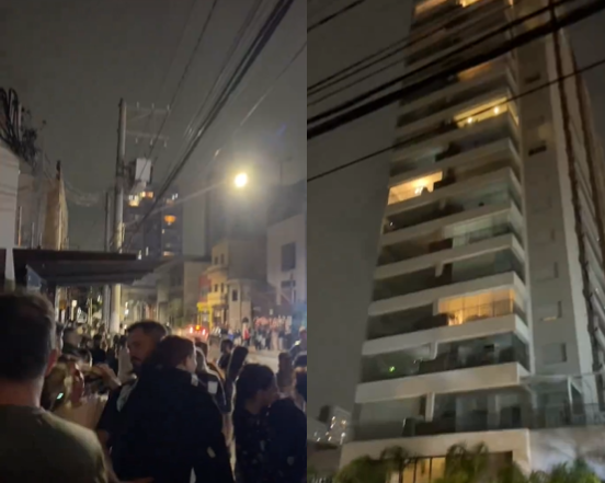 Moradores de São Paulo sentem tremor de terra e deixam prédios
