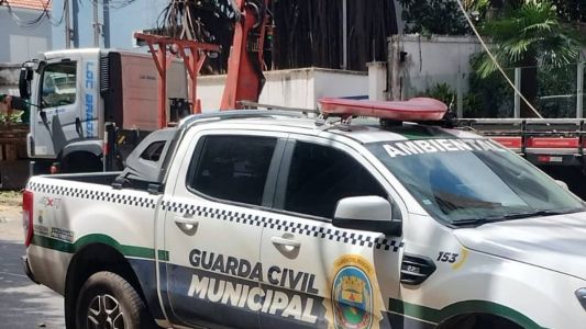 Testemunhas chamaram a Guarda Municipal; procurada a Prefeitura disse que só irá se pronunciar na segunda-feira (27)