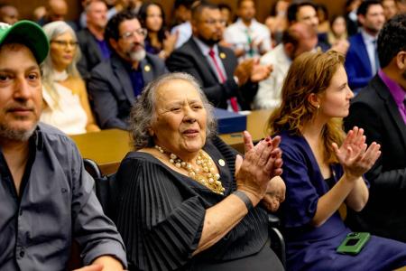 A atriz chegou a ser homenageada na Câmara Municipal de BH (CMBH) no início de dezembro.