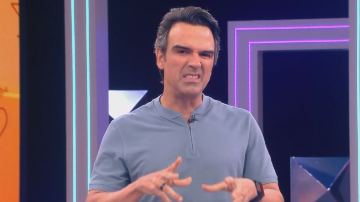 Tadeu Schmidt é criticado na Prova do Líder do BBB 26: 'Se faz de doido'