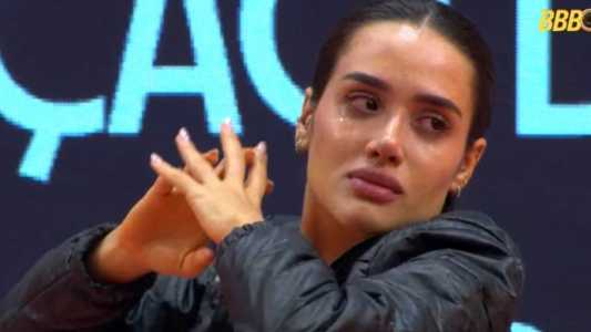 Jordana durante Prova do Líder de resistência no BBB 26