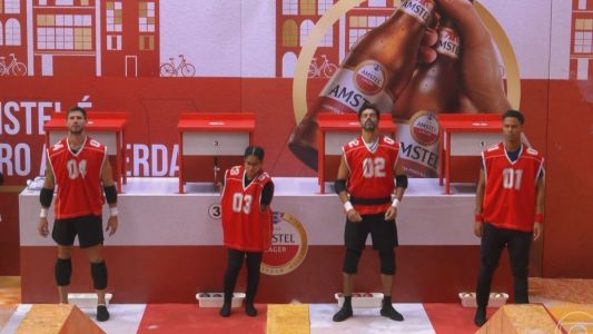 Jonas, Milena, Cowboy e Breno avançaram para a etapa final da Prova do Líder