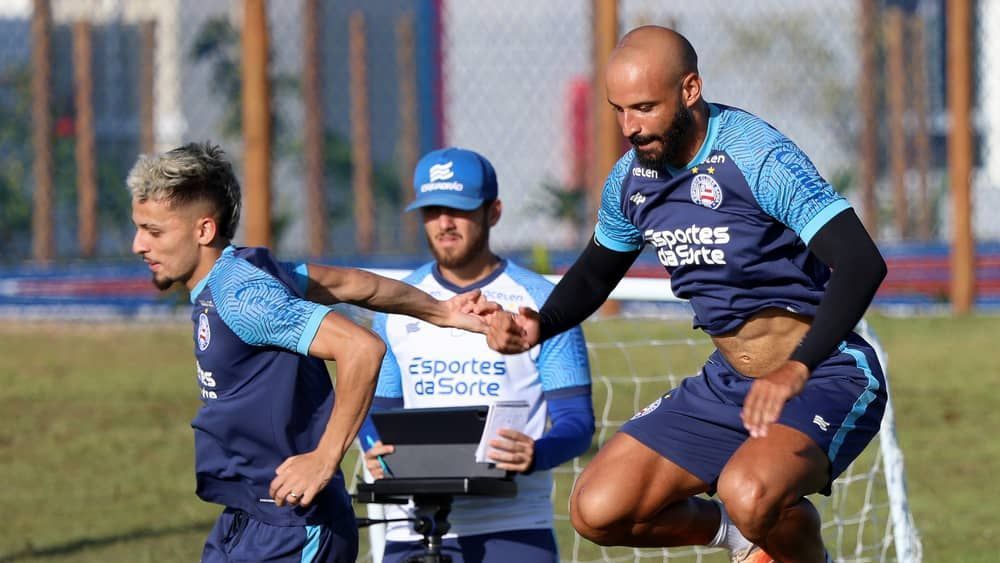 Após revés, Bahia vira a chave e inicia preparação para enfrentar o Athletico-PR