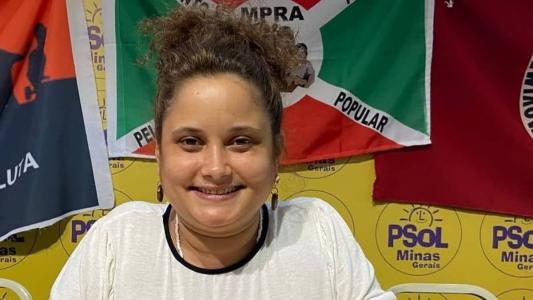 Thais Console, a nova presidente do Psol mineiro