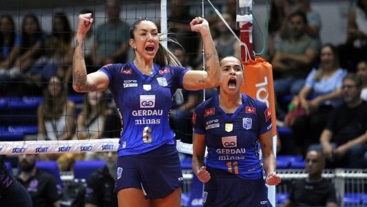 Thaisa é uma das estrelas do Gerdau Minas