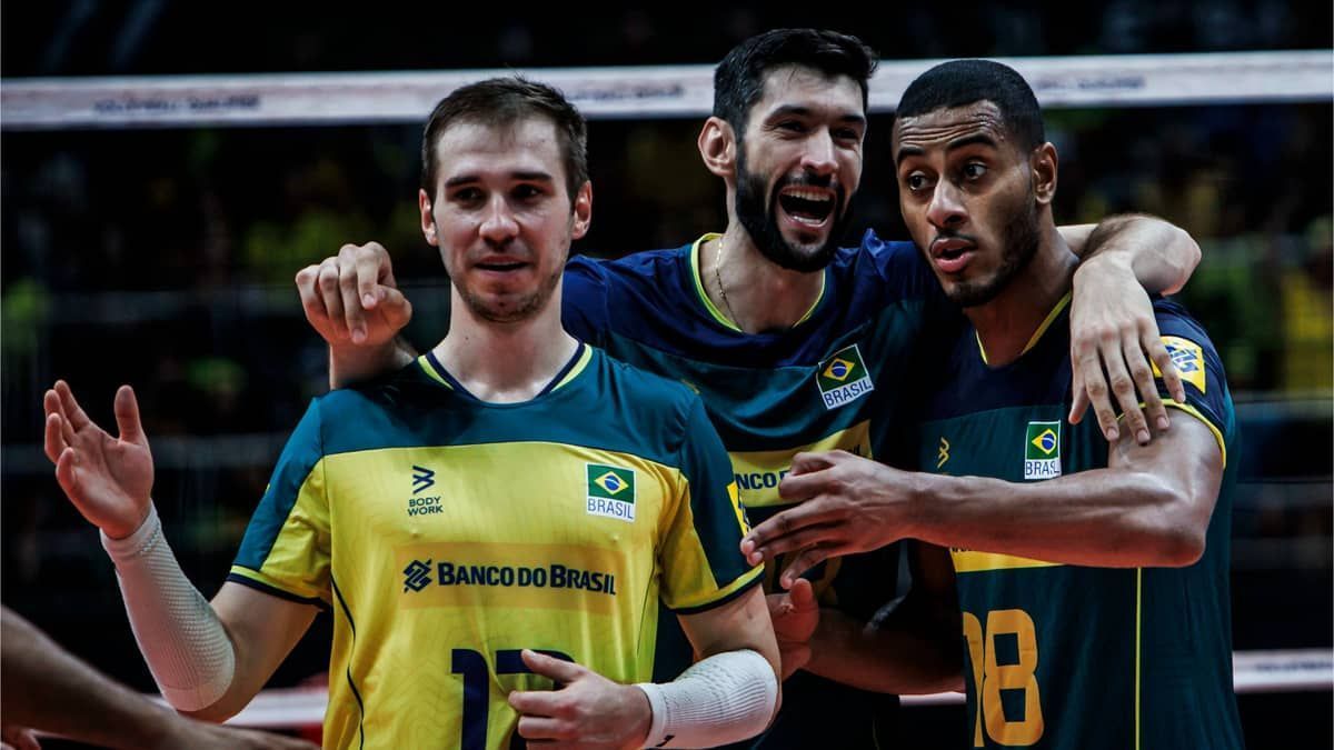 Brasil enfrenta Irã por sobrevivência no Pré-Olímpico de Vôlei 