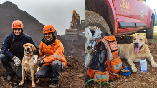 Thayron tinha 5 anos e entrou para o Corpo de Bombeiros aos 45 dias