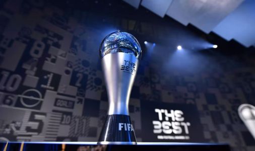 Troféu do prêmio Fifa The Best