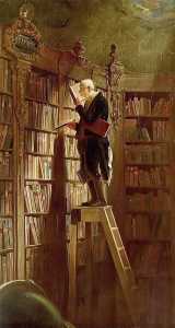 'The Bookworm' - Carl Spitzweg (1808–1885)