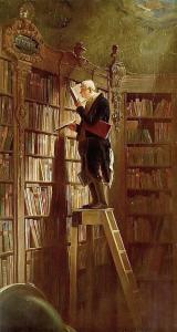 'The Bookworm' - Carl Spitzweg (1808–1885)