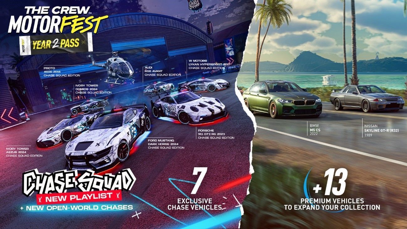The Crew Motorfest celebra primeiro aniversário com a sua maior atualização