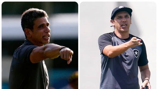 Thiago de Cammilis, do Sub-20, e Lúcio Flávio, do Botafogo B, são as alternativa