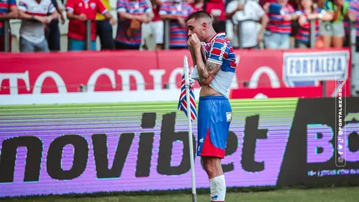 Fortaleza não terá atacante Thiago Galhardo para enfrentar o América