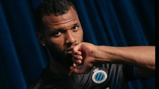 Thiago marcou gol pelo Brugge, da Bélgica, nesta quinta-feira (10)