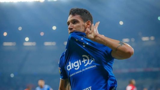 Thiago Neves, durante sua passagem pelo Cruzeiro