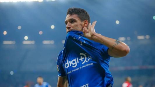Thiago Neves, durante sua passagem pelo Cruzeiro