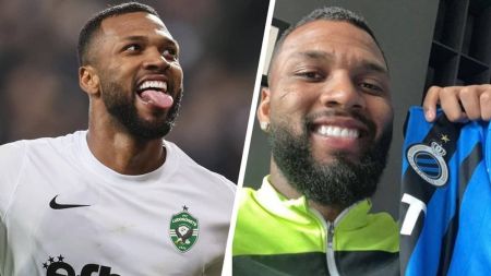 Thiago postou foto com camisa do Brugge, mas apagou minutos depois