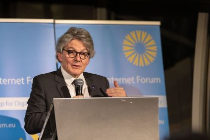 O ex-comissário francês Thiery Breton é um dos cinco europeus proibidos de entrar nos Estados Unidos.