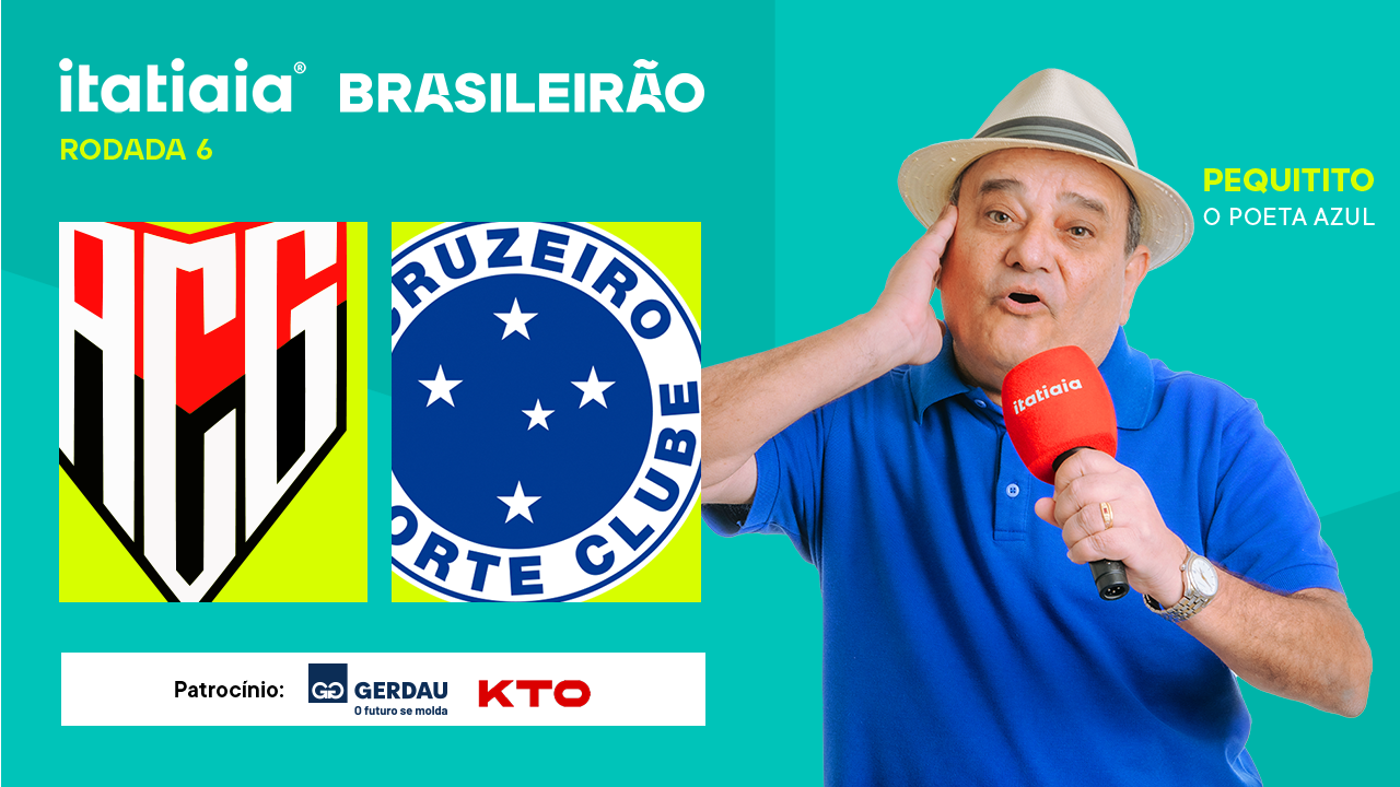 Atlético-GO x Cruzeiro: assista, ao vivo, à transmissão da Itatiaia